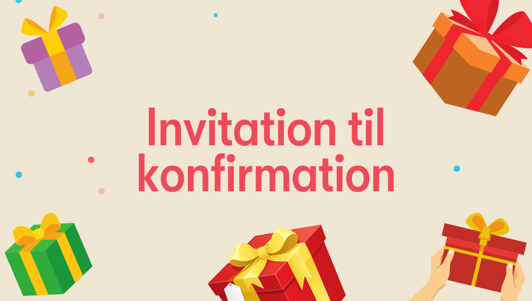 konfirmations-invitationer
